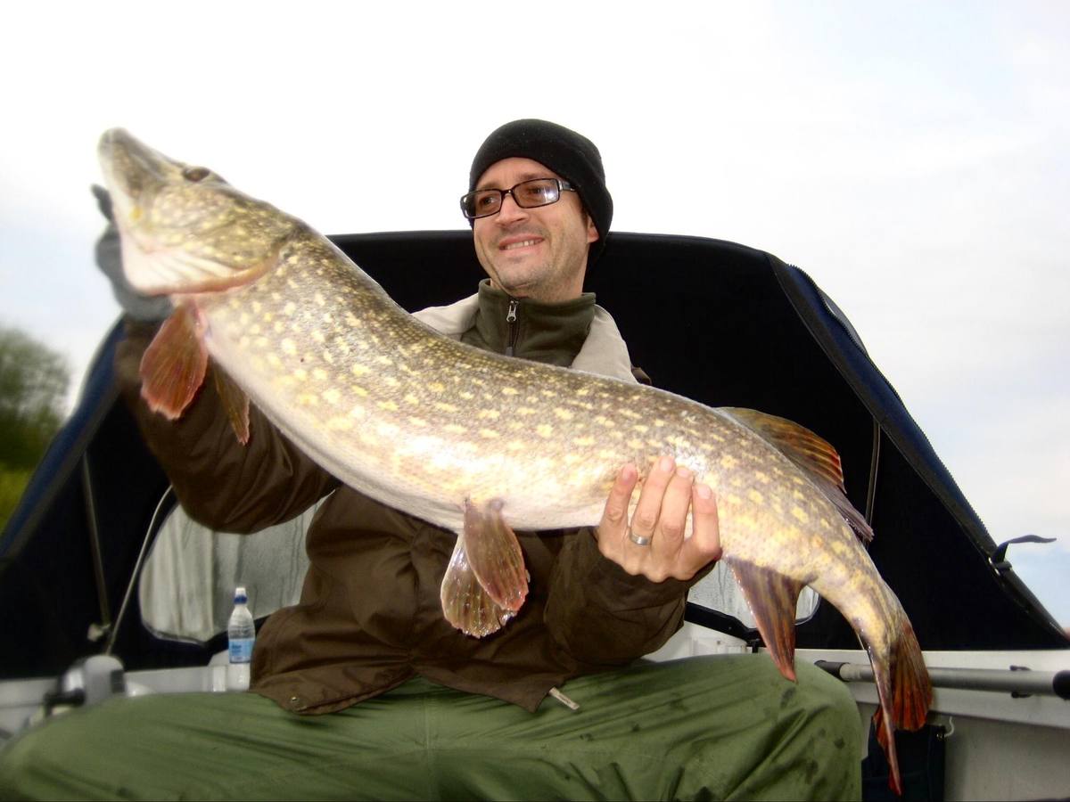 Big river pike on lures