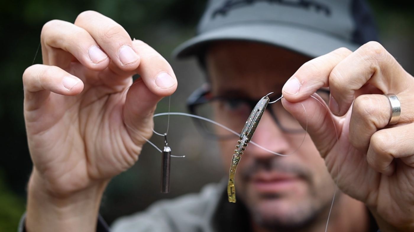 Dropshot fishing for perch