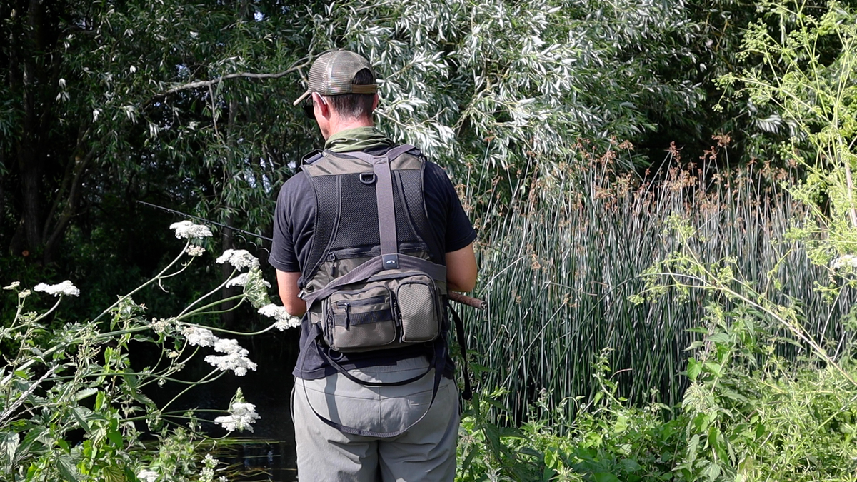 Chub and barbel fishing on small rivers
