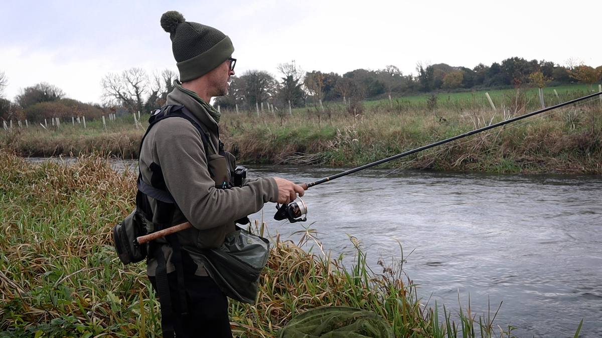 river fishing for grayling