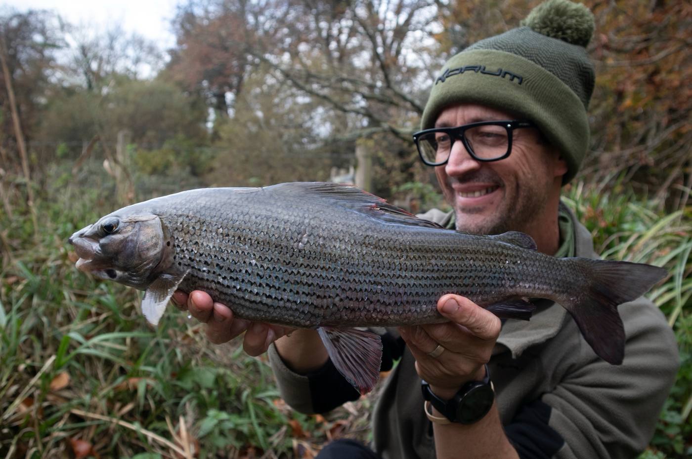 Grayling Fishing on the River Frome