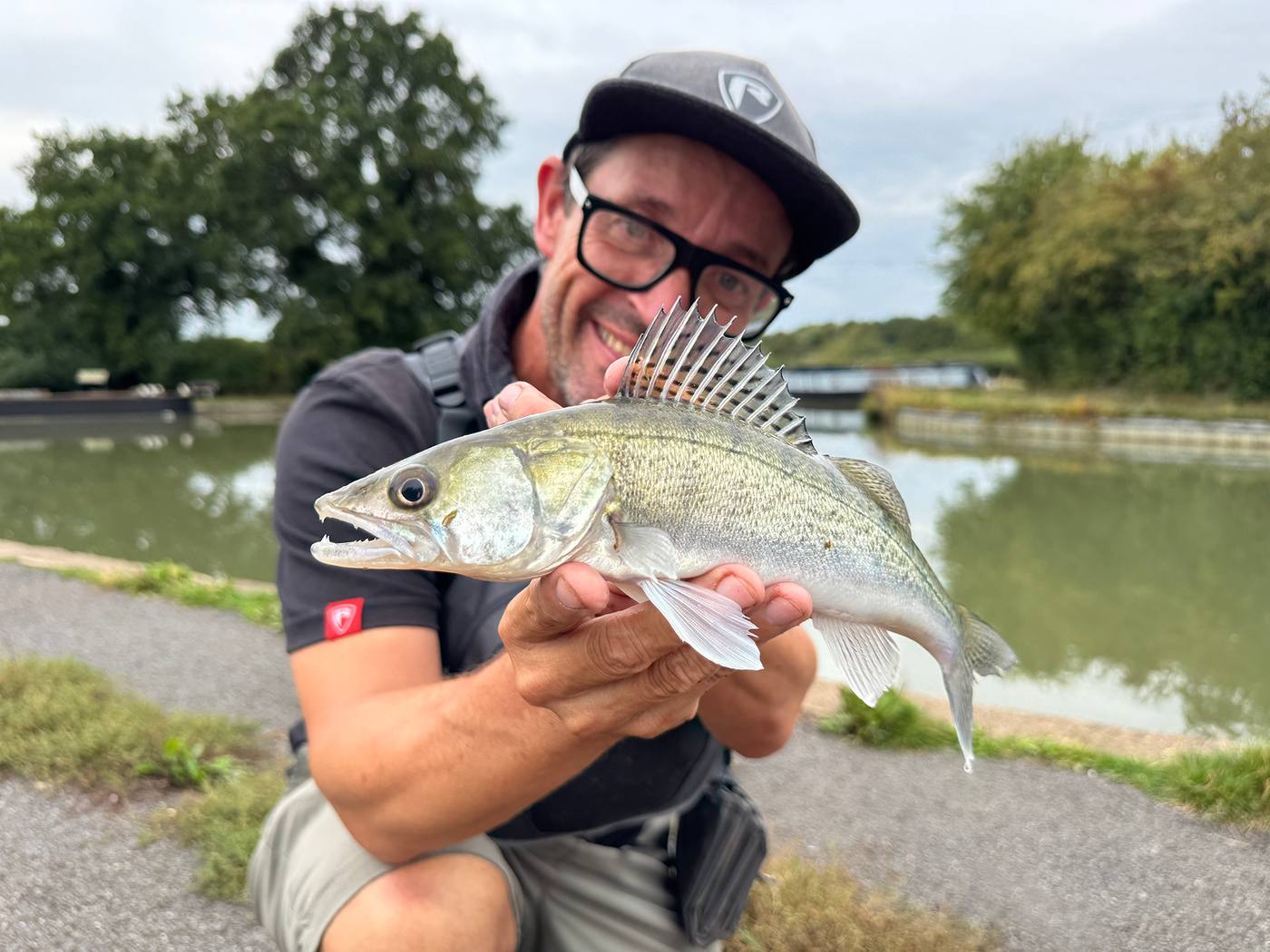 Zander Fishing on the Grand Union Canal
