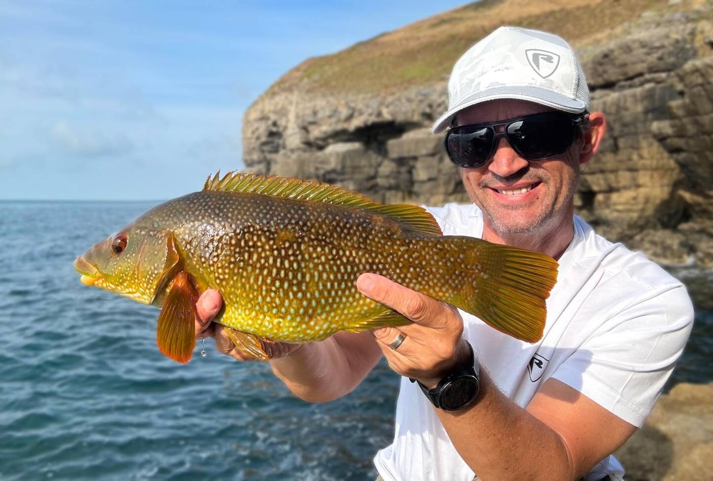 Dorset Wrasse Fishing with Texas Rigged Creature Baits