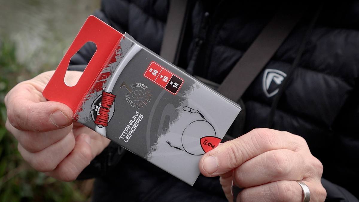 Fox Rage titanium wire traces for pike fishing