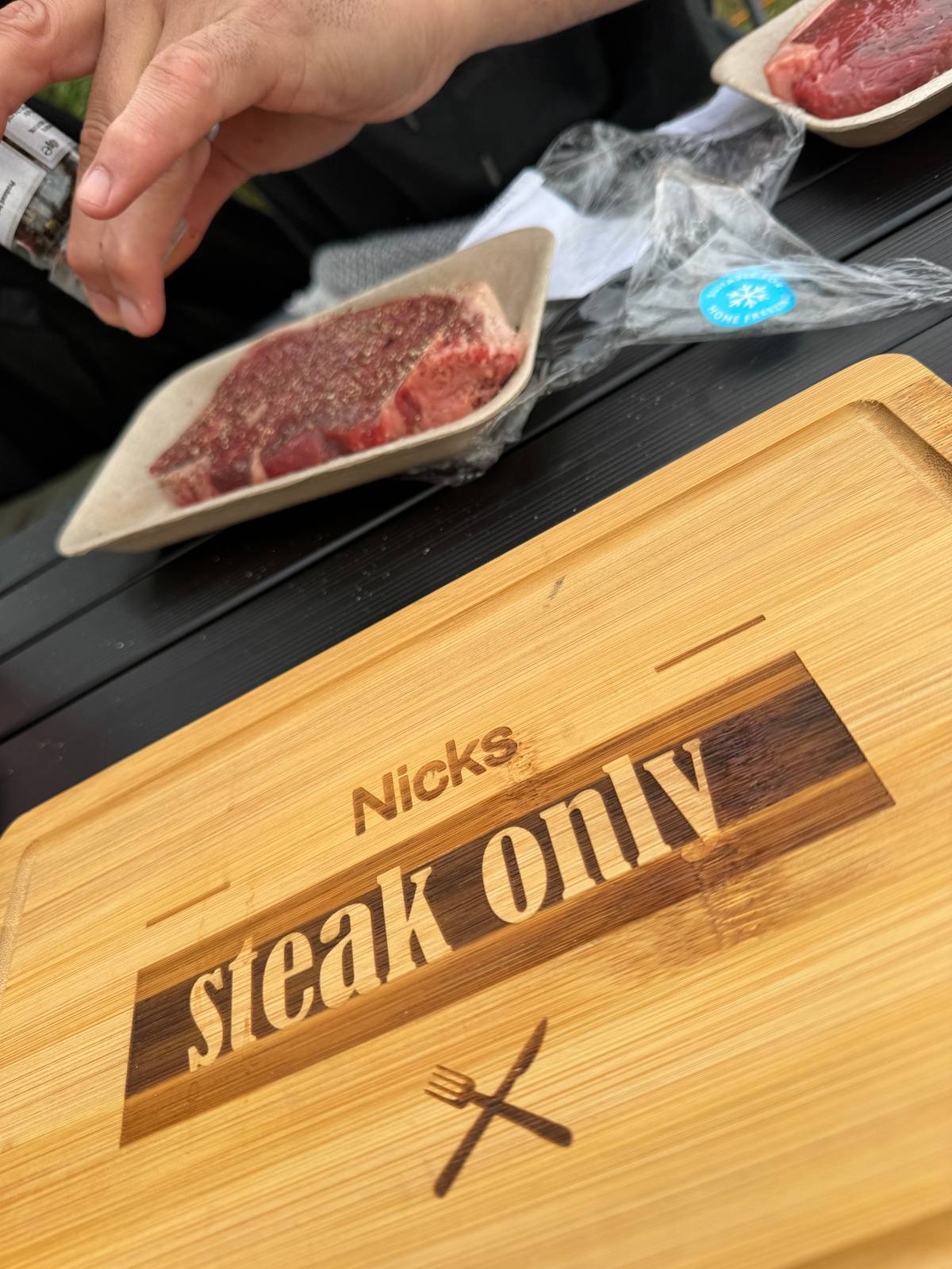 Steak only